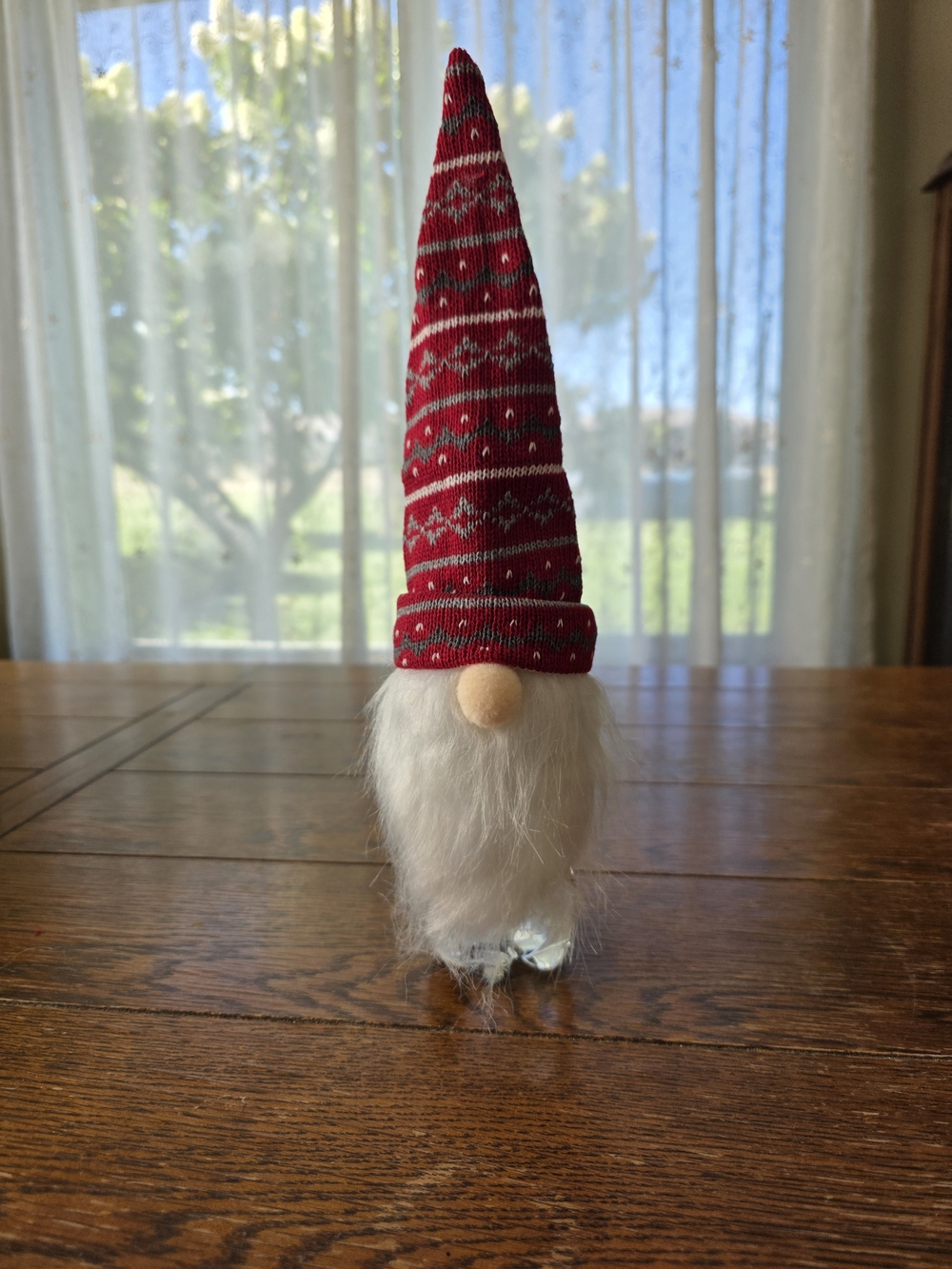 Wine Bottle Covers - Gnome Design - Christmas Gift - Holiday Table Decor